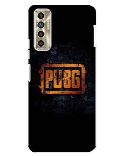 Чехол для TECNO Camon 17P (CG7n) с картинкой «PUBG — золотой логотип» Чехол для TECNO Camon 17P (CG7n) с картинкой «PUBG — золотой логотип»