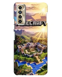 Чехол для TECNO Camon 17P (CG7n) с картинкой «Minecraft панорама» Чехол для TECNO Camon 17P (CG7n) с картинкой «Minecraft панорама»