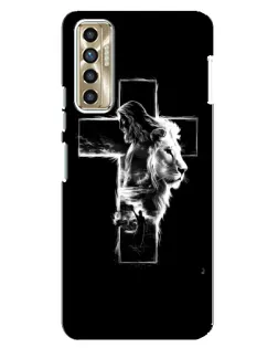 Чехол для TECNO Camon 17P (CG7n) с картинкой «Сияющий крест Jesus» Чехол для TECNO Camon 17P (CG7n) с картинкой «Сияющий крест Jesus»