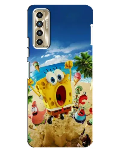 Чехол для TECNO Camon 17P (CG7n) с картинкой «Развлечения на пляже»