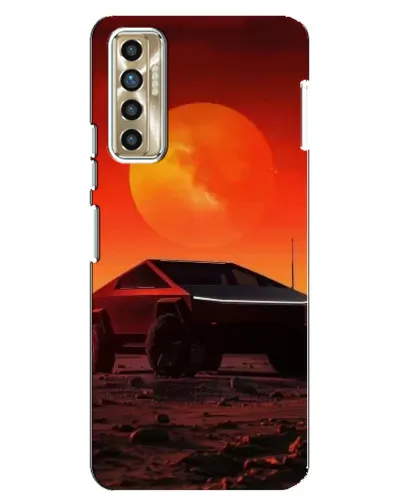 Чехол для TECNO Camon 17P (CG7n) с картинкой «Cybertruck на Марсе» Чехол для TECNO Camon 17P (CG7n) с картинкой «Cybertruck на Марсе»