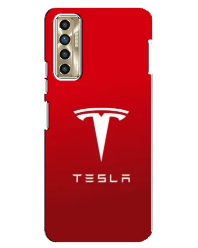 Чехол для TECNO Camon 17P (CG7n) с картинкой «Tesla Red Classic» Чехол для TECNO Camon 17P (CG7n) с картинкой «Tesla Red Classic»