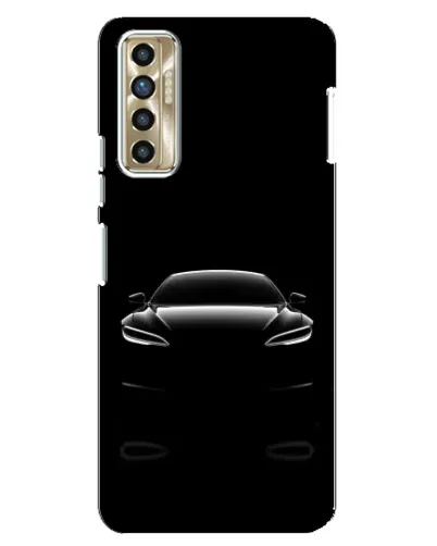 Чехол для TECNO Camon 17P (CG7n) с картинкой «Силуэт Tesla Night» Чехол для TECNO Camon 17P (CG7n) с картинкой «Силуэт Tesla Night»
