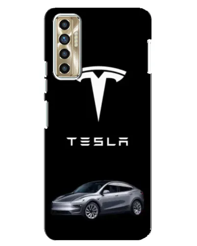Чехол для TECNO Camon 17P (CG7n) с картинкой «Tesla Model Y» Чехол для TECNO Camon 17P (CG7n) с картинкой «Tesla Model Y»