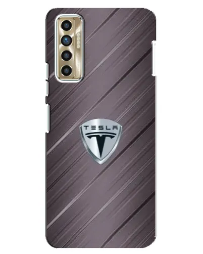 Чехол для TECNO Camon 17P (CG7n) с картинкой «Металлическая текстура Tesla» Чехол для TECNO Camon 17P (CG7n) с картинкой «Металлическая текстура Tesla»