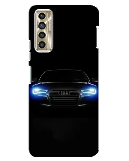 Чехол для TECNO Camon 17P (CG7n) с картинкой «Audi в неоне» Чехол для TECNO Camon 17P (CG7n) с картинкой «Audi в неоне»