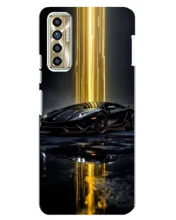 Чехол для TECNO Camon 17P (CG7n) с картинкой «Ночной Lamborghini драйв» Чехол для TECNO Camon 17P (CG7n) с картинкой «Ночной Lamborghini драйв»