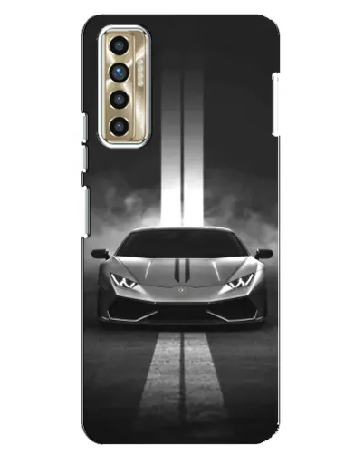Чехол для TECNO Camon 17P (CG7n) с картинкой «Lamborghini симметрия дорог» Чехол для TECNO Camon 17P (CG7n) с картинкой «Lamborghini симметрия дорог»