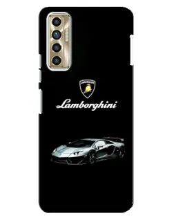Чехол для TECNO Camon 17P (CG7n) с картинкой «Логотип Lamborghini классика» Чехол для TECNO Camon 17P (CG7n) с картинкой «Логотип Lamborghini классика»