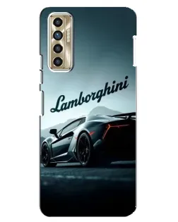 Чехол для TECNO Camon 17P (CG7n) с картинкой «Классическая надпись Lamborghini» Чехол для TECNO Camon 17P (CG7n) с картинкой «Классическая надпись Lamborghini»