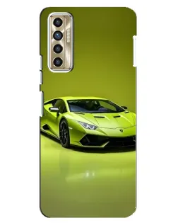 Чехол для TECNO Camon 17P (CG7n) с картинкой «Салатовый Lamborghini Huracan» Чехол для TECNO Camon 17P (CG7n) с картинкой «Салатовый Lamborghini Huracan»
