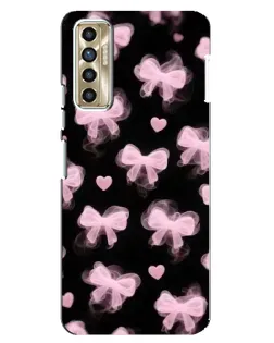 Чехол для TECNO Camon 17P (CG7n) с картинкой «Геометрия банта»