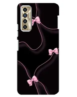 Чехол для TECNO Camon 17P (CG7n) с картинкой «Розовые ленты» Чехол для TECNO Camon 17P (CG7n) с картинкой «Розовые ленты»
