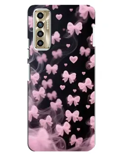 Чехол для TECNO Camon 17P (CG7n) с картинкой «Неоновое кружево» Чехол для TECNO Camon 17P (CG7n) с картинкой «Неоновое кружево»