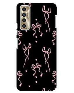 Чехол для TECNO Camon 17P (CG7n) с картинкой «Тонкие ленты» Чехол для TECNO Camon 17P (CG7n) с картинкой «Тонкие ленты»