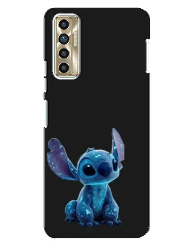 Чохол для TECNO Camon 17P (CG7n) з картинкою «Стіч на чорному» Чохол для TECNO Camon 17P (CG7n) з картинкою «Стіч на чорному»