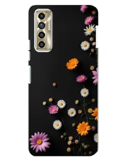 Чехол для TECNO Camon 17P (CG7n) с картинкой «Цветочная композиция»