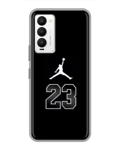 Чохол для TECNO Camon 18 / Camon 18P з картинкою «Jordan Flight 23»