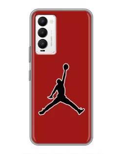 Чохол для TECNO Camon 18 / Camon 18P з картинкою «Jordan Red Back» Чохол для TECNO Camon 18 / Camon 18P з картинкою «Jordan Red Back»