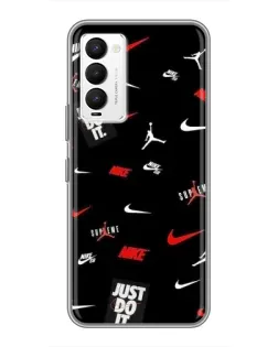 Чохол для TECNO Camon 18 / Camon 18P з картинкою «Nike Mix Pattern» Чохол для TECNO Camon 18 / Camon 18P з картинкою «Nike Mix Pattern»