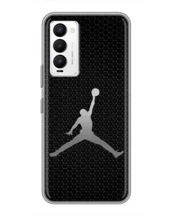 Чохол для TECNO Camon 18 / Camon 18P з картинкою «Jordan Dark Carbon» Чохол для TECNO Camon 18 / Camon 18P з картинкою «Jordan Dark Carbon»