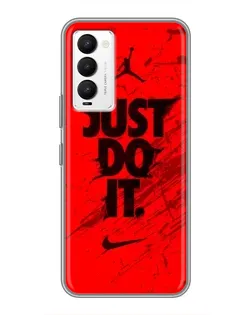 Чохол для TECNO Camon 18 / Camon 18P з картинкою «Nike Just Do It» Чохол для TECNO Camon 18 / Camon 18P з картинкою «Nike Just Do It»