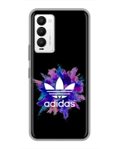 Чехол для TECNO Camon 18 / Camon 18P с картинкой «Взрыв красок Adidas» Чехол для TECNO Camon 18 / Camon 18P с картинкой «Взрыв красок Adidas»