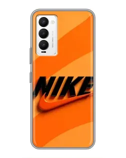Чохол для TECNO Camon 18 / Camon 18P з картинкою «Помаранчевий драйв Nike» Чохол для TECNO Camon 18 / Camon 18P з картинкою «Помаранчевий драйв Nike»