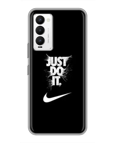 Чохол для TECNO Camon 18 / Camon 18P з картинкою «Текстовий принт Nike» Чохол для TECNO Camon 18 / Camon 18P з картинкою «Текстовий принт Nike»