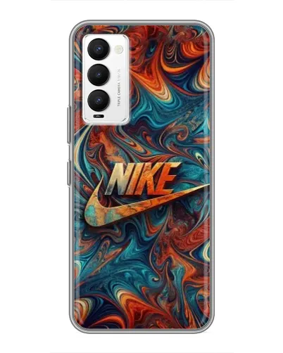Чохол для TECNO Camon 18 / Camon 18P з картинкою «Nike в абстракції» Чохол для TECNO Camon 18 / Camon 18P з картинкою «Nike в абстракції»