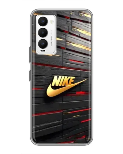 Чохол для TECNO Camon 18 / Camon 18P з картинкою «Золотий Nike на металі» Чохол для TECNO Camon 18 / Camon 18P з картинкою «Золотий Nike на металі»