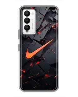 Чохол для TECNO Camon 18 / Camon 18P з картинкою «Nike — ефект розломів» Чохол для TECNO Camon 18 / Camon 18P з картинкою «Nike — ефект розломів»