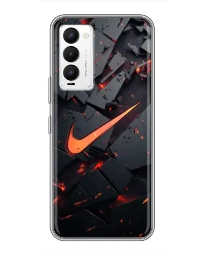 Чохол для TECNO Camon 18 / Camon 18P з картинкою «Nike — ефект розломів» Чохол для TECNO Camon 18 / Camon 18P з картинкою «Nike — ефект розломів»
