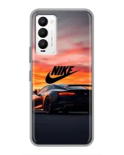 Чохол для TECNO Camon 18 / Camon 18P з картинкою «Nike та суперкар» Чохол для TECNO Camon 18 / Camon 18P з картинкою «Nike та суперкар»
