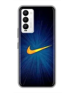 Чохол для TECNO Camon 18 / Camon 18P з картинкою «Синій пульс Nike» Чохол для TECNO Camon 18 / Camon 18P з картинкою «Синій пульс Nike»