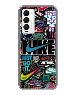 Чохол для TECNO Camon 18 / Camon 18P з картинкою «Яскравий колаж Nike» Чохол для TECNO Camon 18 / Camon 18P з картинкою «Яскравий колаж Nike»
