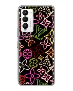 Чехол для TECNO Camon 18 / Camon 18P с картинкой «Неоновый микс Nike» Чехол для TECNO Camon 18 / Camon 18P с картинкой «Неоновый микс Nike»