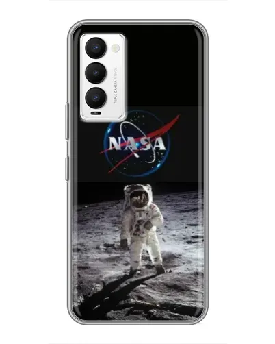 Чехол для TECNO Camon 18 / Camon 18P с картинкой «Астронавт на Луне» Чехол для TECNO Camon 18 / Camon 18P с картинкой «Астронавт на Луне»