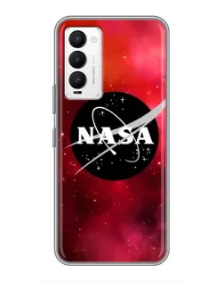 Чехол для TECNO Camon 18 / Camon 18P с картинкой «NASA — красная туманность» Чехол для TECNO Camon 18 / Camon 18P с картинкой «NASA — красная туманность»