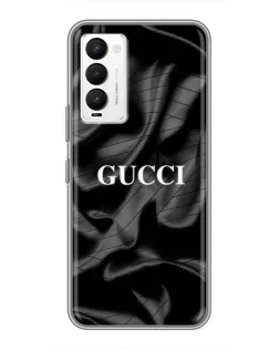 Чехол для TECNO Camon 18 / Camon 18P с картинкой «Gucci — шелковые волны» Чехол для TECNO Camon 18 / Camon 18P с картинкой «Gucci — шелковые волны»