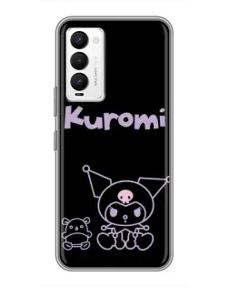 Чехол для TECNO Camon 18 / Camon 18P с картинкой «Kuromi — черный минимализм» Чехол для TECNO Camon 18 / Camon 18P с картинкой «Kuromi — черный минимализм»