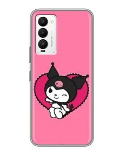 Чехол для TECNO Camon 18 / Camon 18P с картинкой «Kuromi — любовь в сердце» Чехол для TECNO Camon 18 / Camon 18P с картинкой «Kuromi — любовь в сердце»