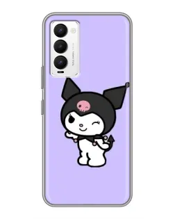 Чехол для TECNO Camon 18 / Camon 18P с картинкой «Классическая Kuromi» Чехол для TECNO Camon 18 / Camon 18P с картинкой «Классическая Kuromi»