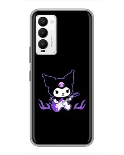 Чехол для TECNO Camon 18 / Camon 18P с картинкой «Электрическая Kuromi» Чехол для TECNO Camon 18 / Camon 18P с картинкой «Электрическая Kuromi»