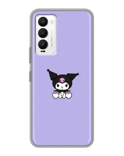 Чехол для TECNO Camon 18 / Camon 18P с картинкой «Kuromi — фиолетовый минимализм» Чехол для TECNO Camon 18 / Camon 18P с картинкой «Kuromi — фиолетовый минимализм»