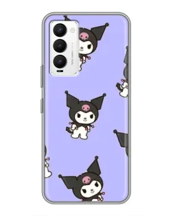 Чехол для TECNO Camon 18 / Camon 18P с картинкой «Паттерн с Kuromi» Чехол для TECNO Camon 18 / Camon 18P с картинкой «Паттерн с Kuromi»