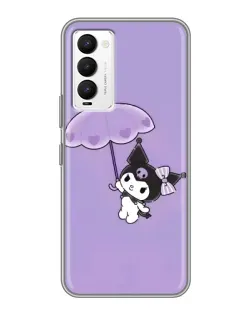 Чехол для TECNO Camon 18 / Camon 18P с картинкой «Kuromi с зонтиком» Чехол для TECNO Camon 18 / Camon 18P с картинкой «Kuromi с зонтиком»