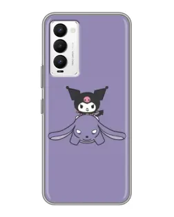 Чехол для TECNO Camon 18 / Camon 18P с картинкой «Kuromi на лиловом фоне» Чехол для TECNO Camon 18 / Camon 18P с картинкой «Kuromi на лиловом фоне»