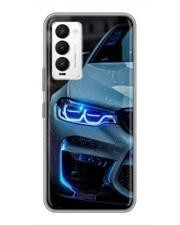 Чохол для TECNO Camon 18 / Camon 18P з картинкою «Погляд BMW з синіми фарами» Чохол для TECNO Camon 18 / Camon 18P з картинкою «Погляд BMW з синіми фарами»