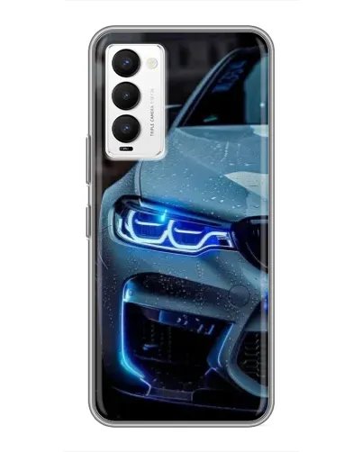Чохол для TECNO Camon 18 / Camon 18P з картинкою «Погляд BMW з синіми фарами» Чохол для TECNO Camon 18 / Camon 18P з картинкою «Погляд BMW з синіми фарами»